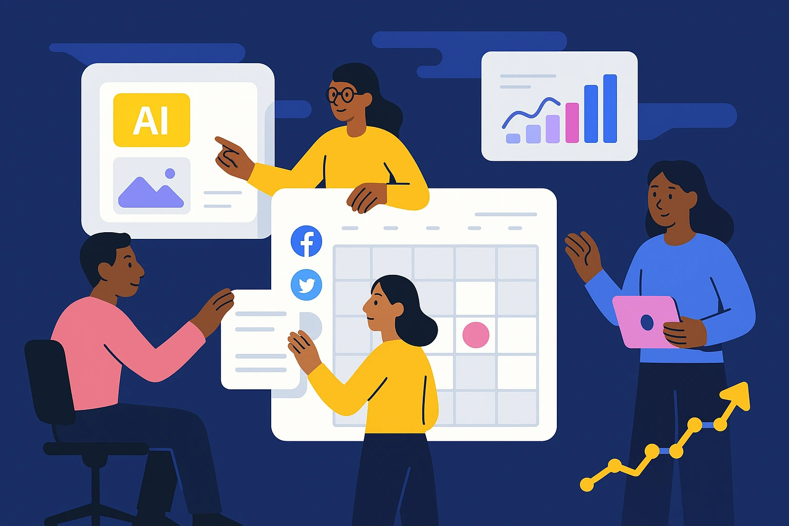SocialeBuzz AI Dashboard
